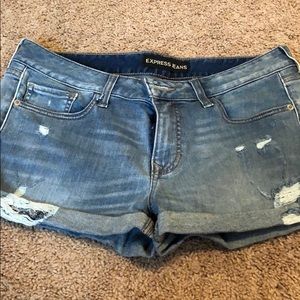Jean shorts